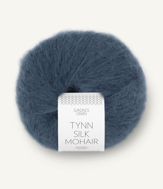 Hovedbilde Tynn Silk Mohair 6081 Midnight Blue